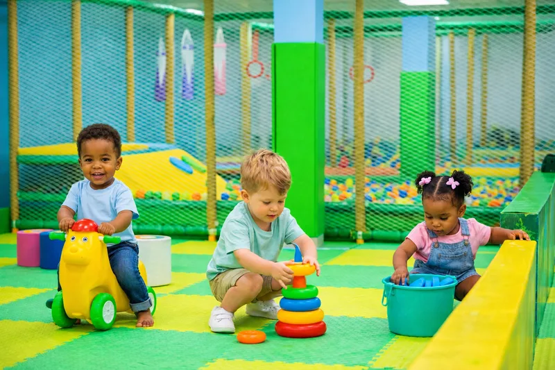 Toddler play zone at Thamini Kids